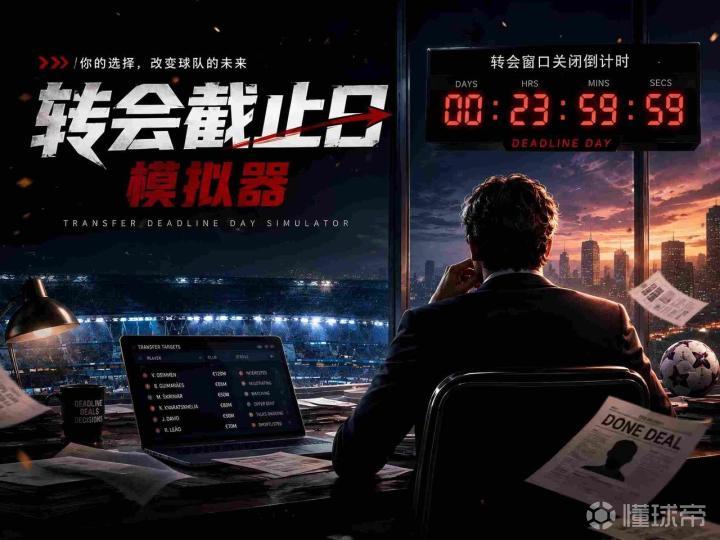 转会截止日模拟器:绝境压哨,由你操盘!